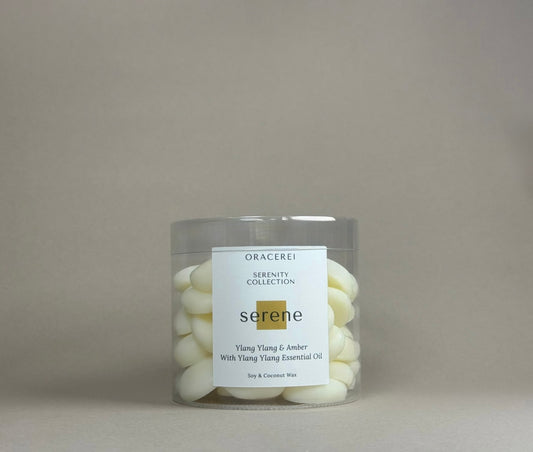 SERENE Wax Melts | Ylang Ylang ,Amber & Ylang Ylang Essential Oil