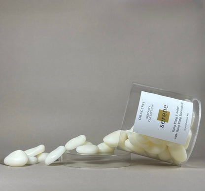 SERENE Wax Melts | Ylang Ylang ,Amber & Ylang Ylang Essential Oil