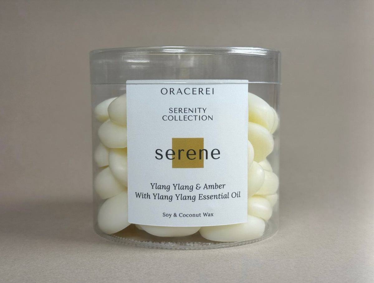 SERENE Wax Melts | Ylang Ylang ,Amber & Ylang Ylang Essential Oil
