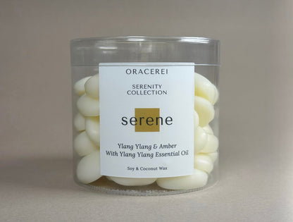 SERENE Wax Melts | Ylang Ylang ,Amber & Ylang Ylang Essential Oil